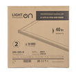 Панель ультратонкая светодиодная LightPhenomenON LT-UTP-01-IP40-40W-4000К - Светильники - Для общественных зданий - Магазин электрооборудования для дома ТурбоВольт